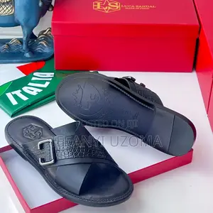High Quality Classic Leather Slippers