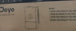 Deye Sun-12k-sg02lp1-eu-am3p Hybrid Solar Inverters In Stock.