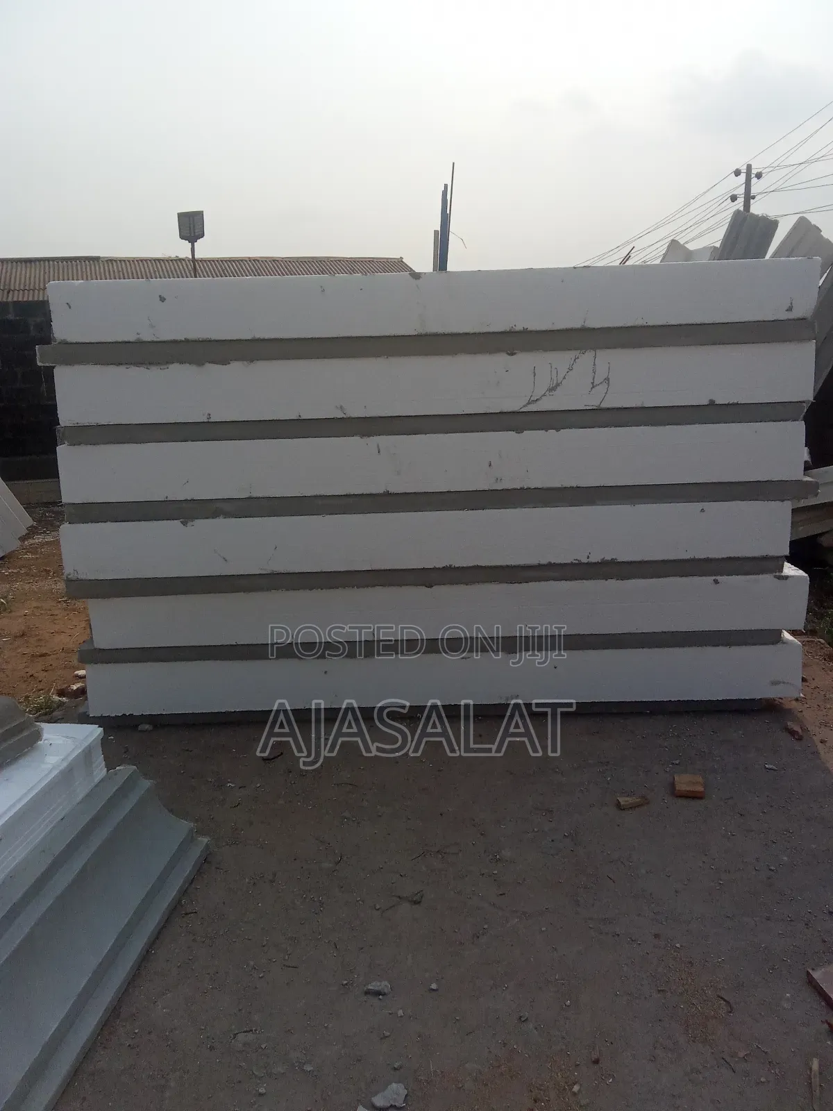 Polystyrene Board and Parapet