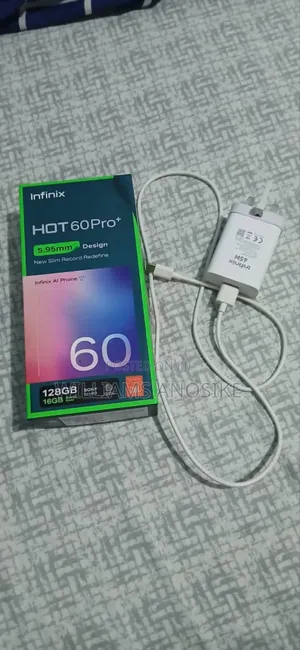 New Infinix Hot 60 Pro+ 128 GB Black