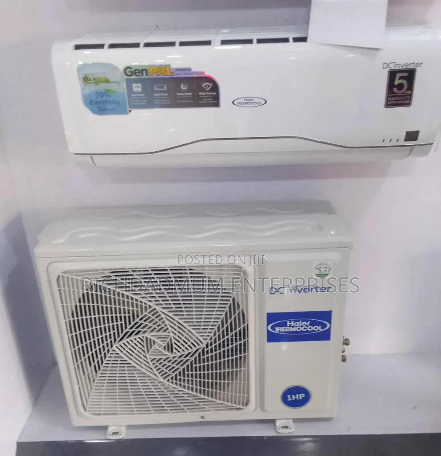 1hp Genpal Inverter Slipt Ac Haier Thermocool