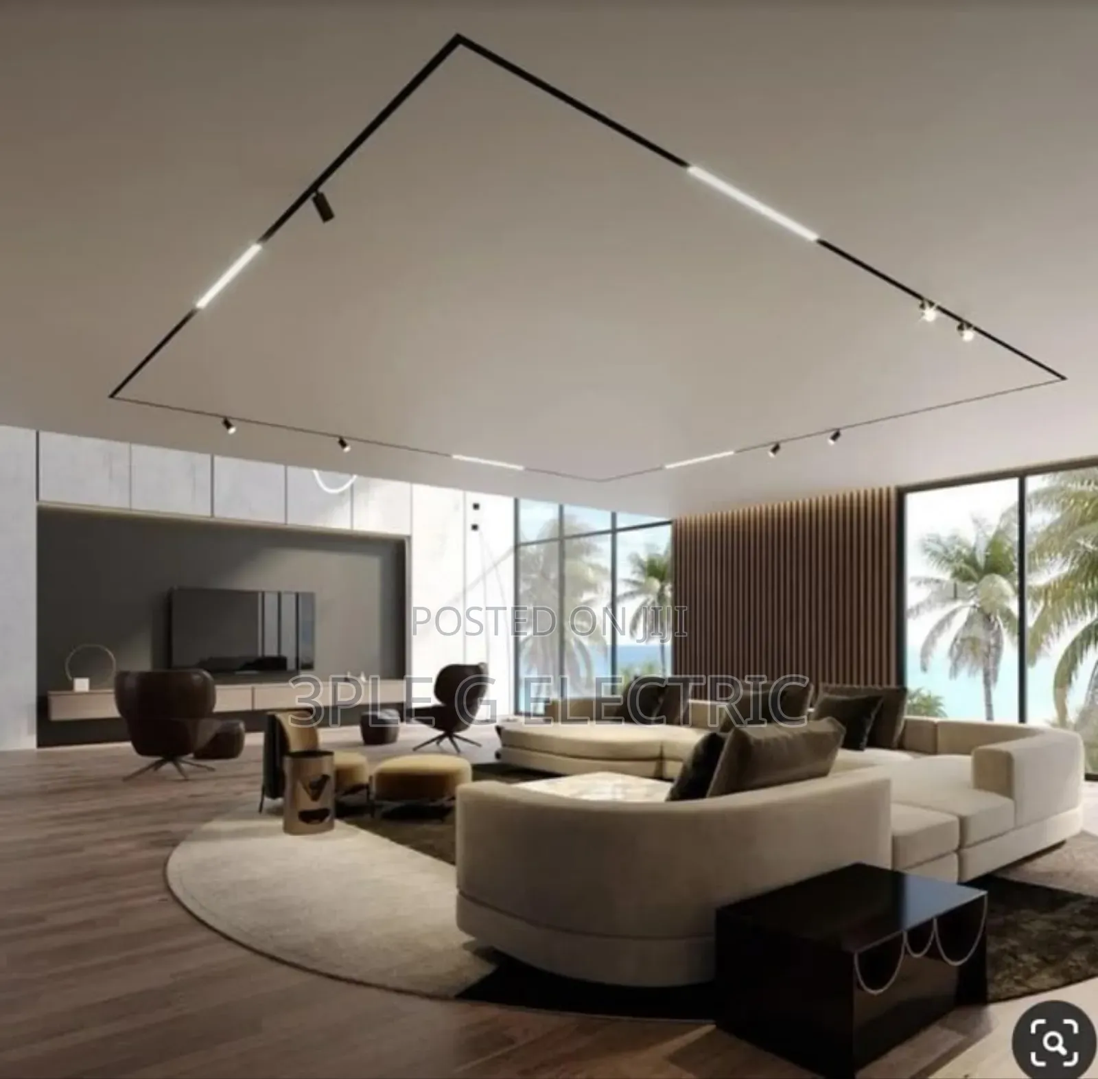 Classic Sitting Room Magnetic Track Light