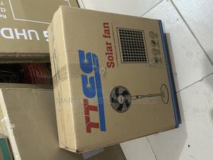 Brand New TTSS 16inch Rechargeable Solar Fan With Nutrion Battery
