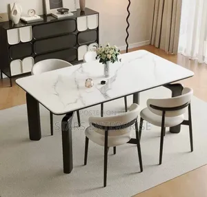 6 Seater Timeless Marble Dining