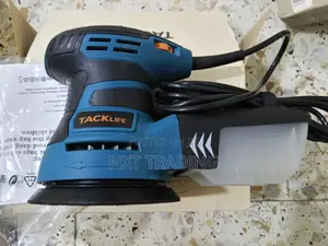 Tacklife 5-inch Random Orbit Sander (Prs01a) + 12pcs Sandpapers