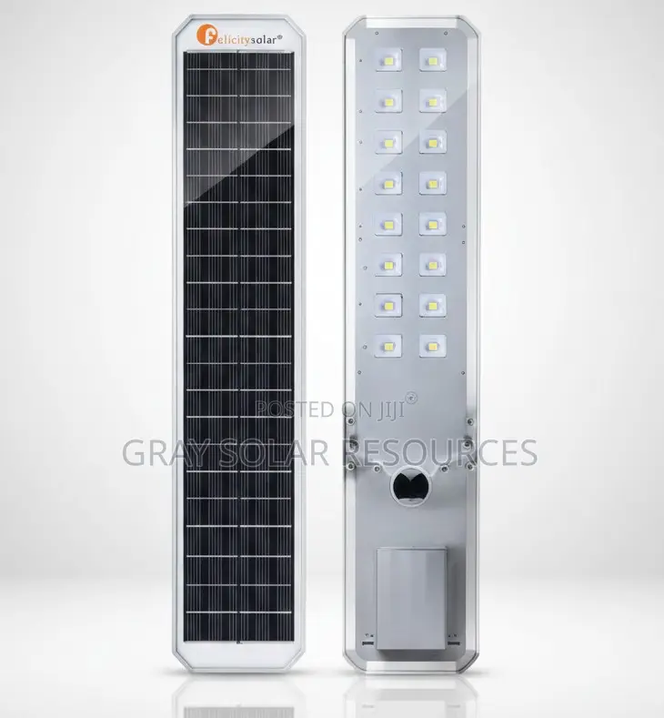 Felicity D2-120w Solar Street Light – All-in-One Led