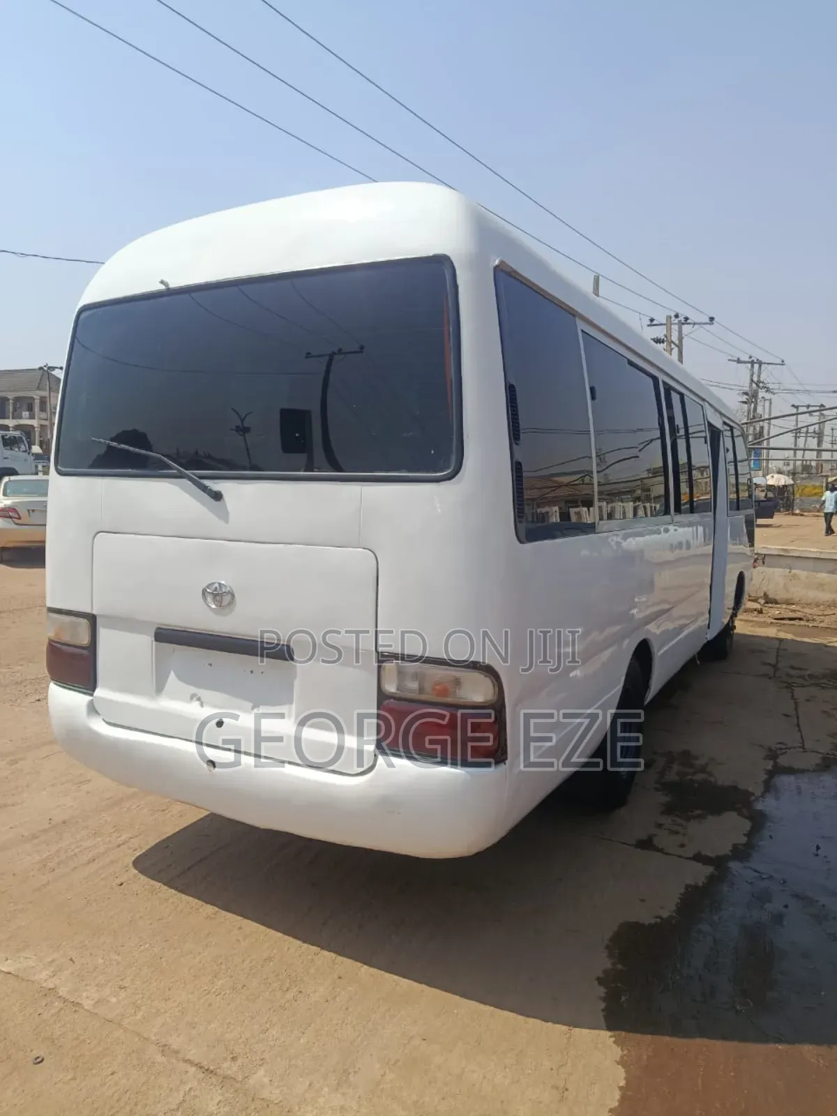 Toyota Coaster 2011 White