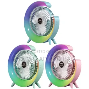 Colourful Desktop Fan