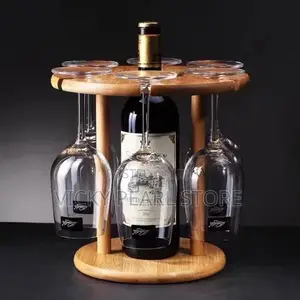 Wooden Wine Bottle Rack