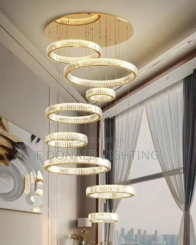 8 Layer Crystal Luxury Light