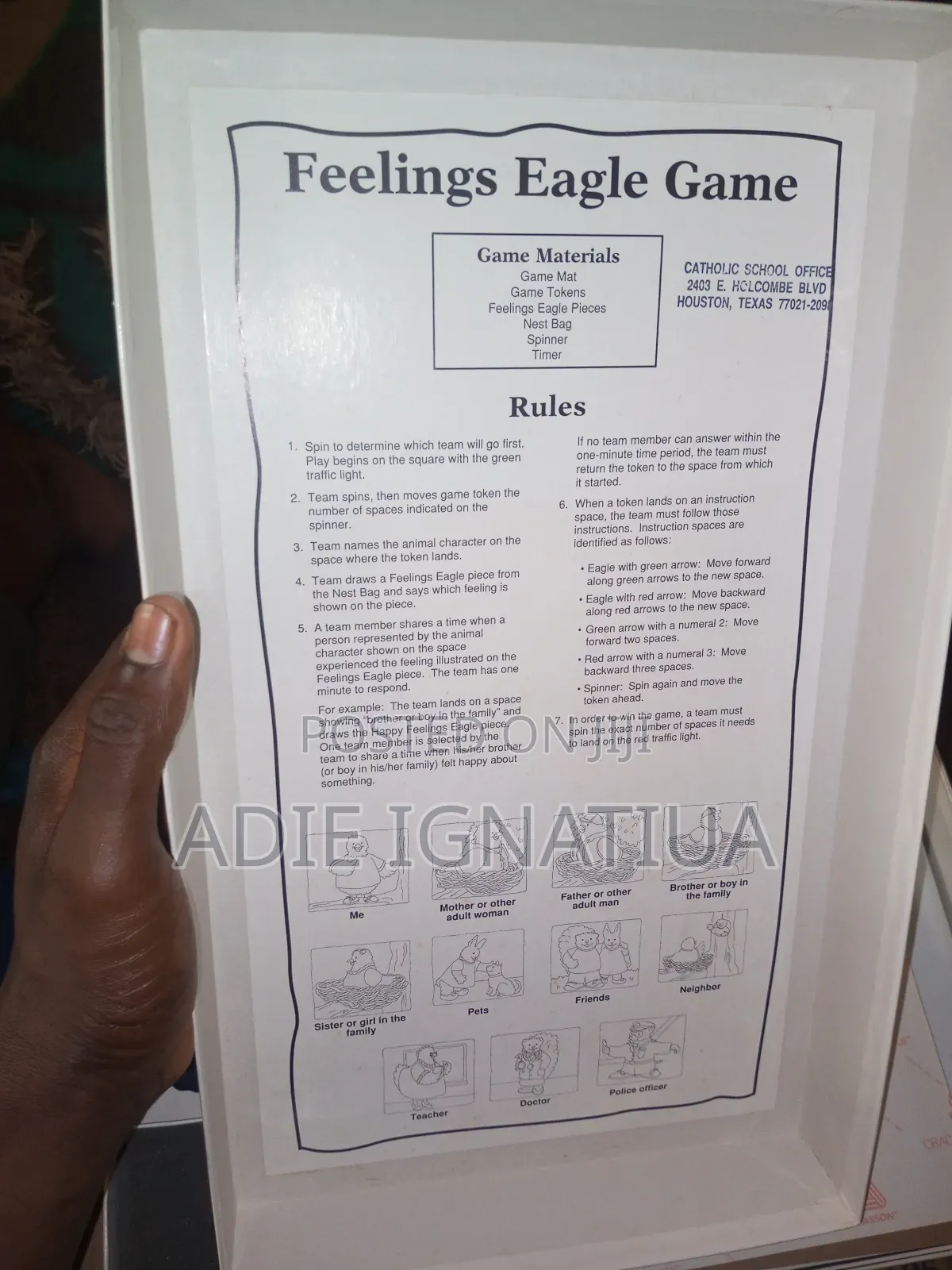 Feelings Eagle Game