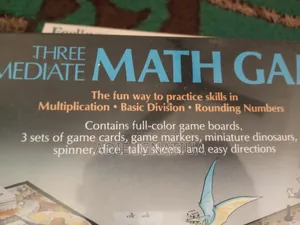Three Intermediate Math Games