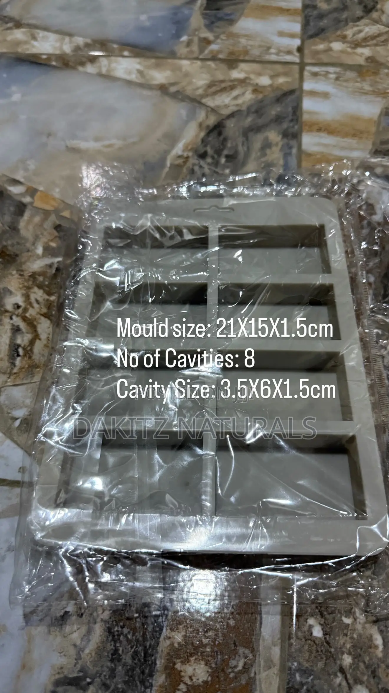8 Cavities Square Mold
