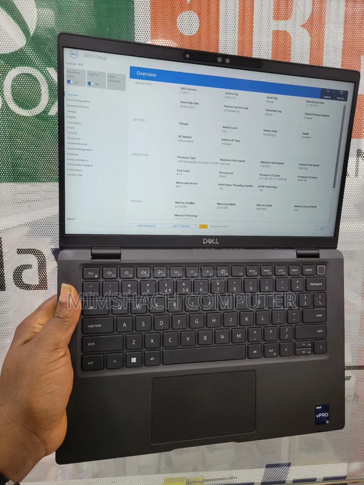 Laptop Dell Latitude 7430 32GB Intel Core I7 SSD 512GB