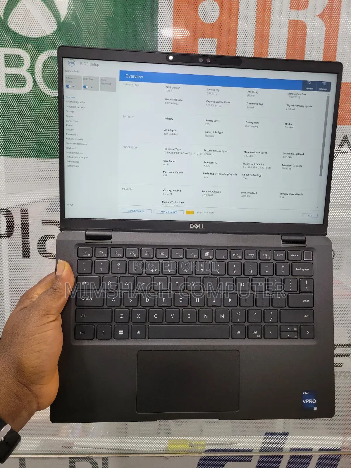 Laptop Dell Latitude 7430 32GB Intel Core I7 SSD 512GB