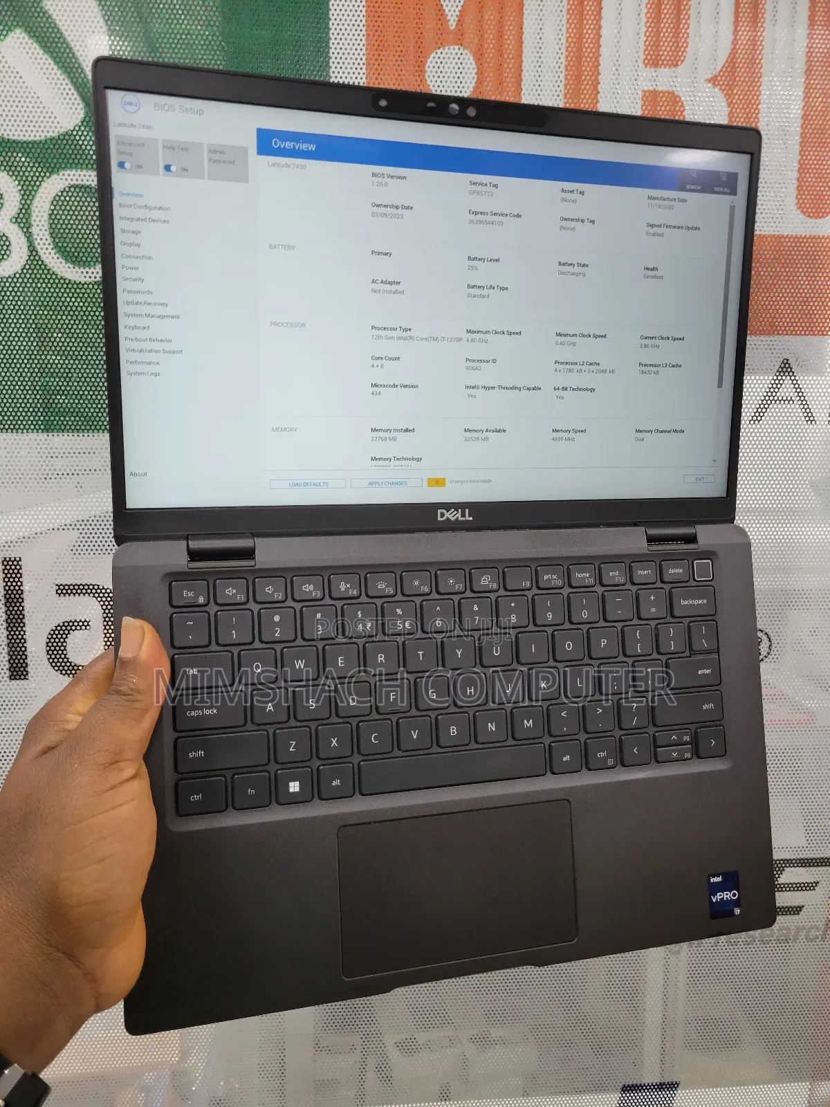 Laptop Dell Latitude 7430 32GB Intel Core I7 SSD 512GB