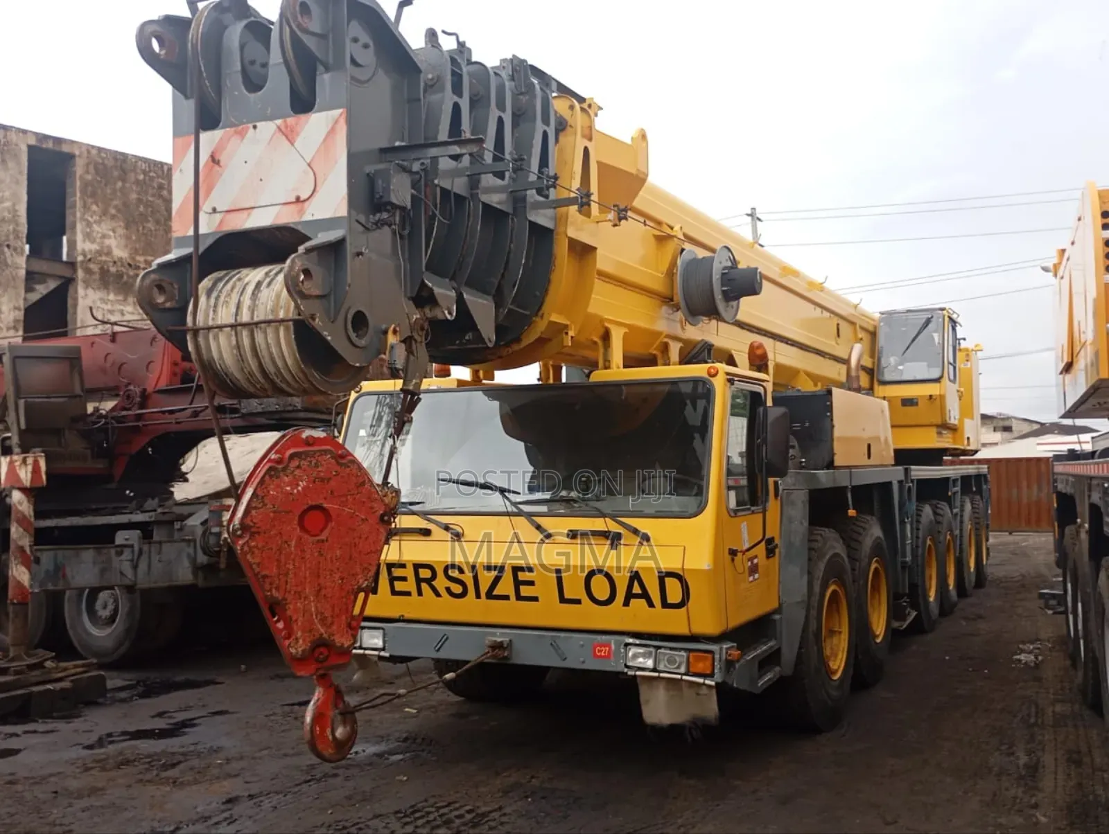 300 Tons Mobile Crane Available for Hire 
Built for Heavy Projects.