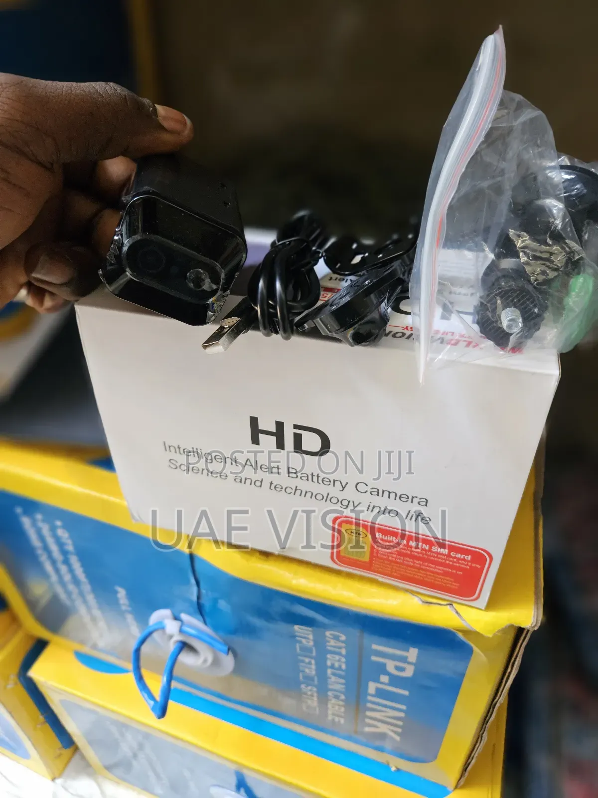 Ubox Indoor Solar Camera Hd