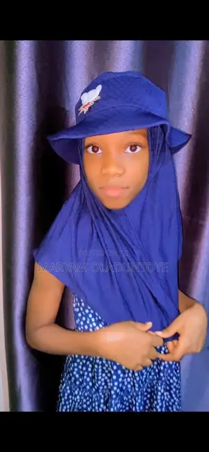 Kid Hijab With Cap