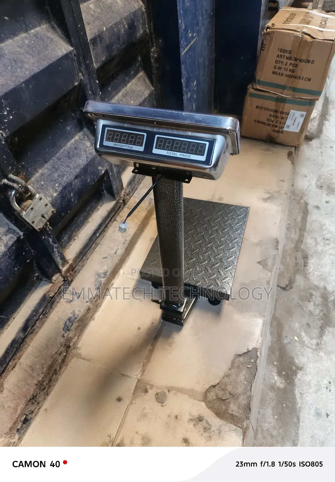 Abio 100kg Digital Platform Scale