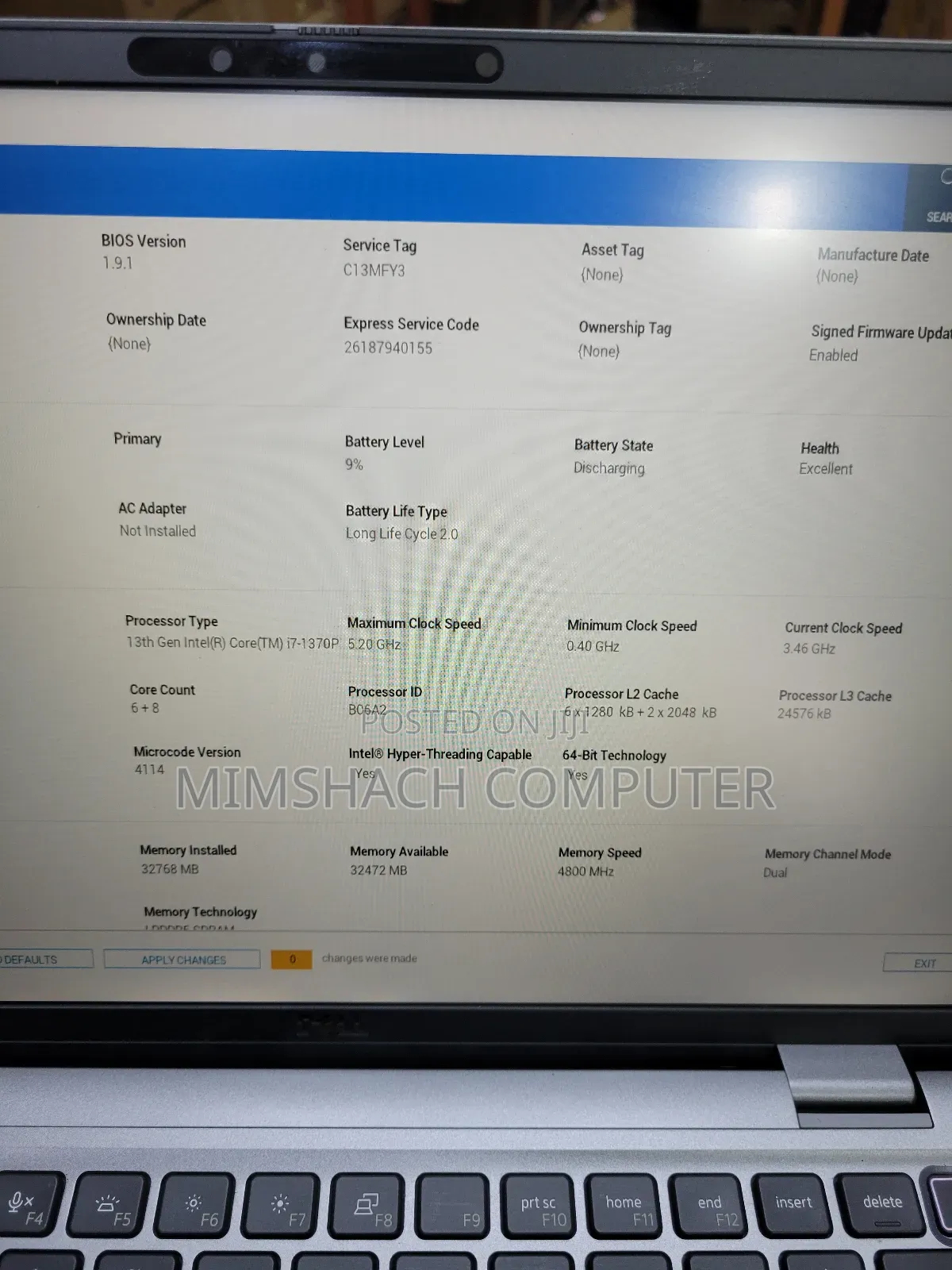 Laptop Dell Latitude 7440 32GB Intel Core i7 SSD 512GB