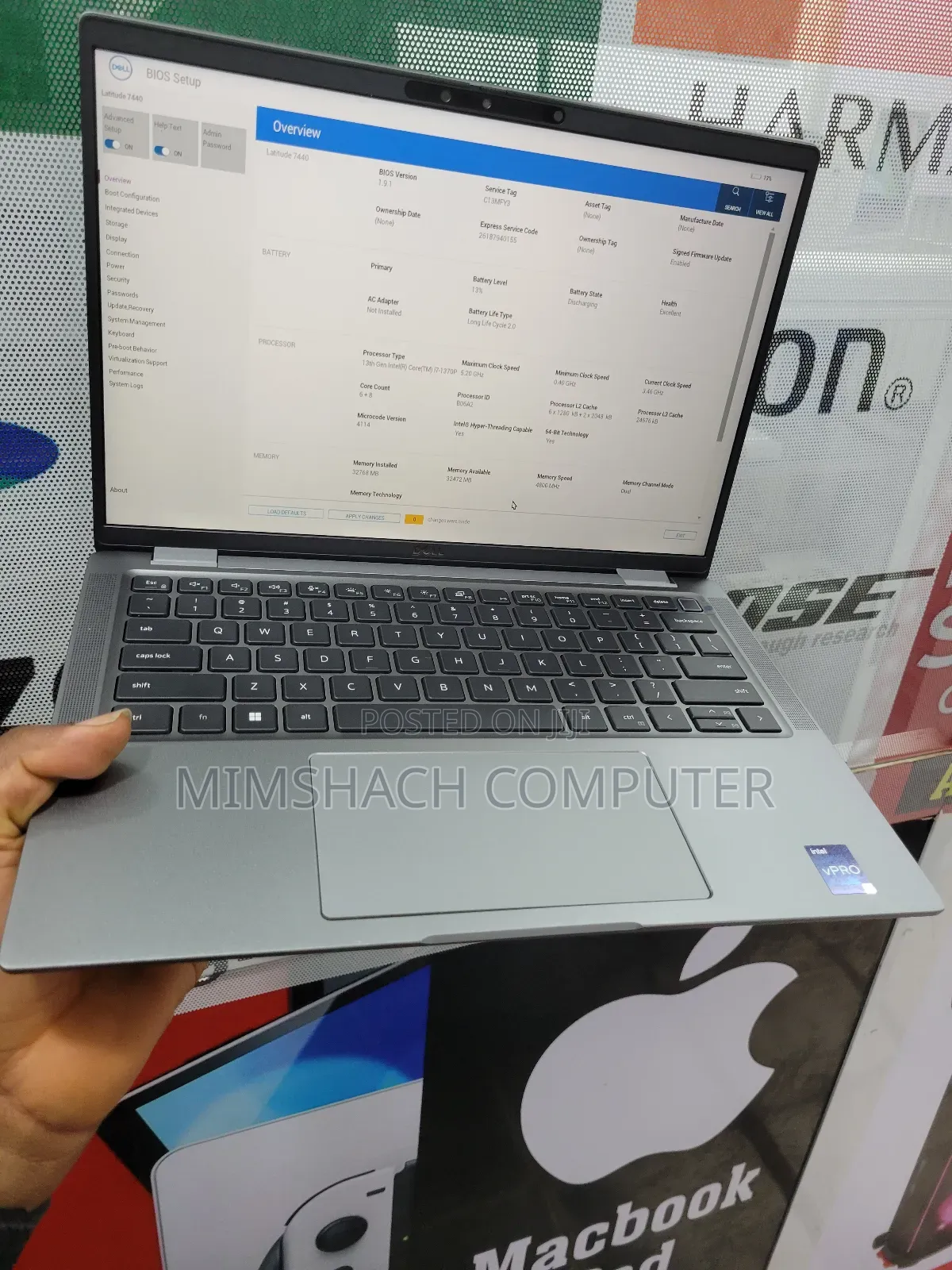 Laptop Dell Latitude 7440 32GB Intel Core i7 SSD 512GB