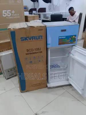 Skyrun Energy Efficient Double Door Refrigerator 85l (Bcd-108j)