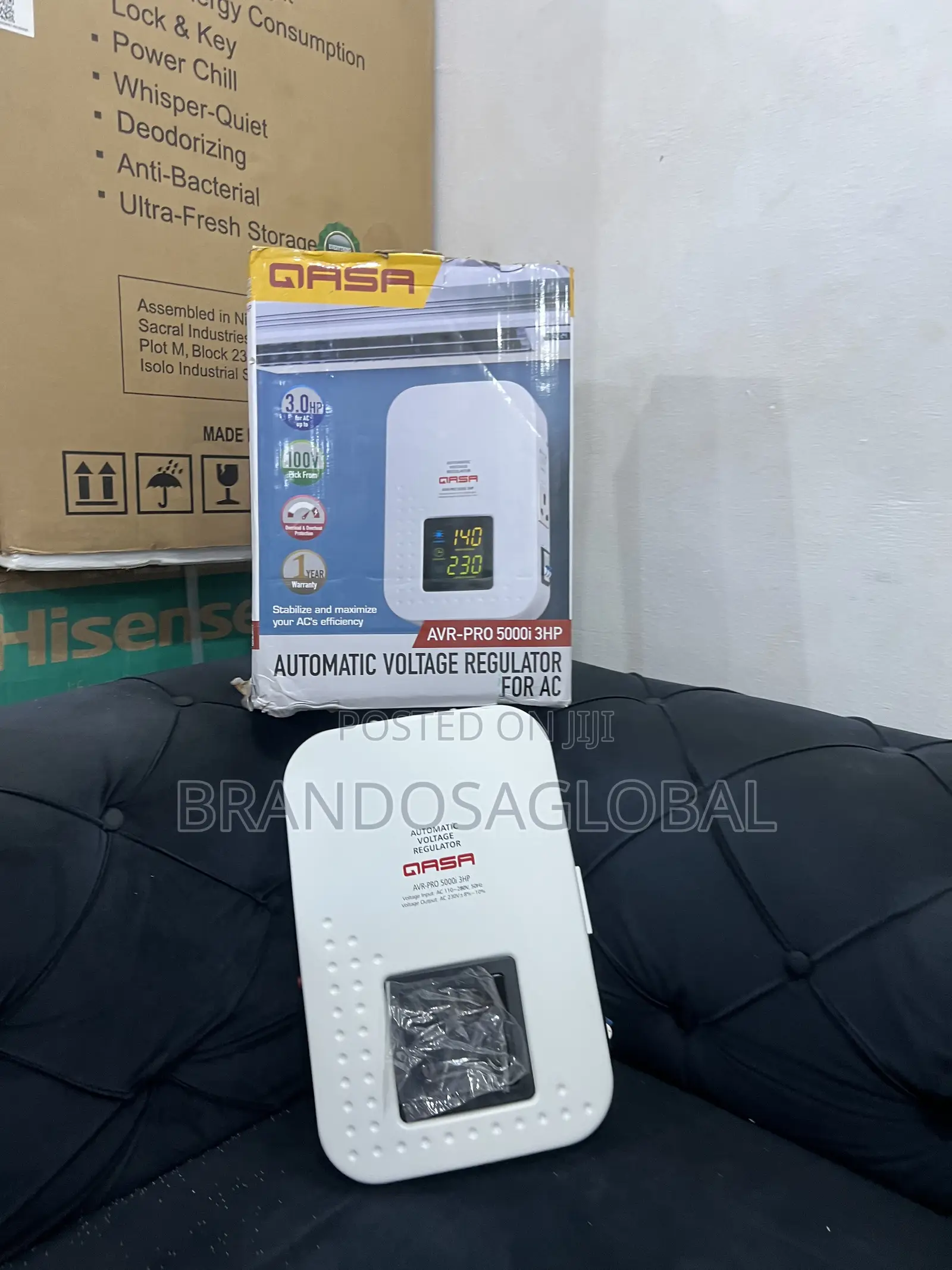 Qasa 5000w Stabilizer Built for Consistent Voltage Output