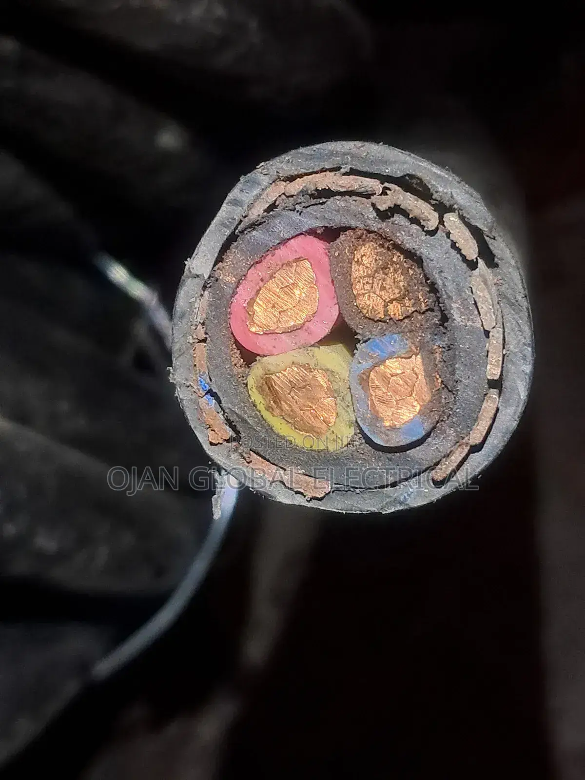 10mm 4core Armoured Cable