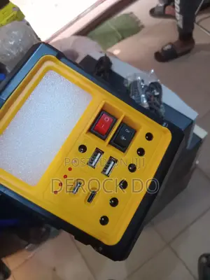 Solar Generator With Bulbs