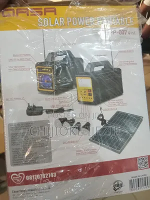 Solar Generator With Bulbs