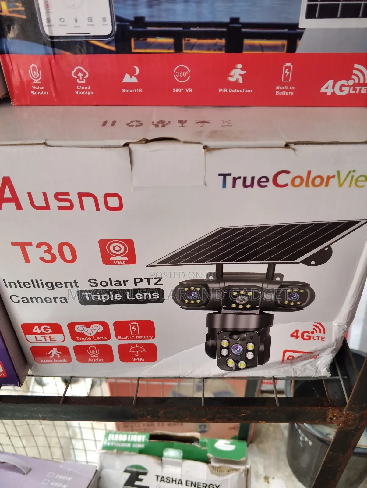 Solar Triple Lens Triple View Camera