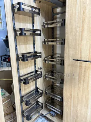 Modern Kitchen Accessories Like Pantry,Magic Corner,Plateandpot Racks