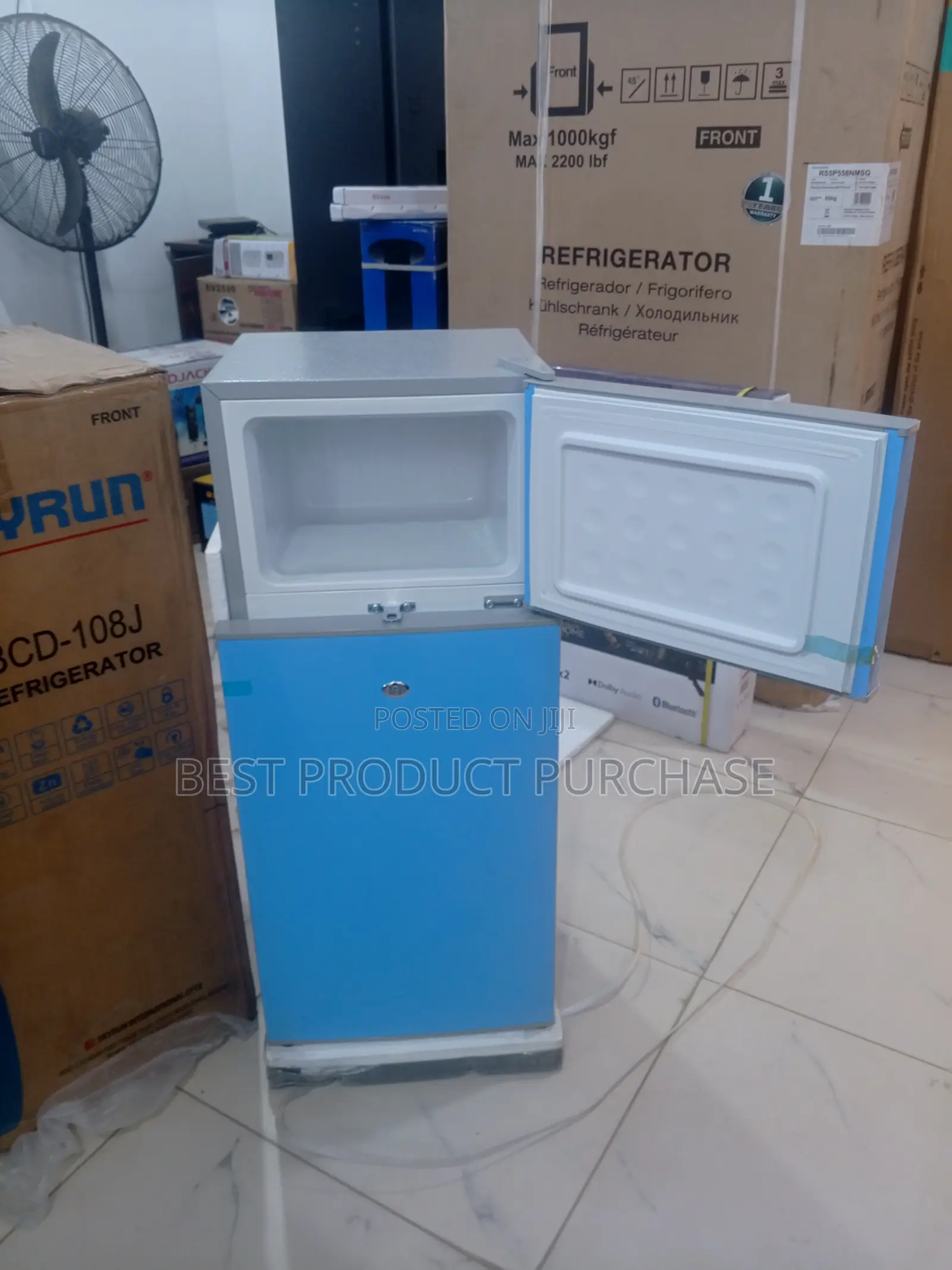 Skyrun 108l BCD Double Door - Fast Cooling