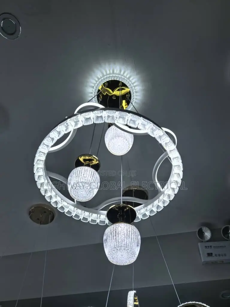 Led Three Color Chandelier