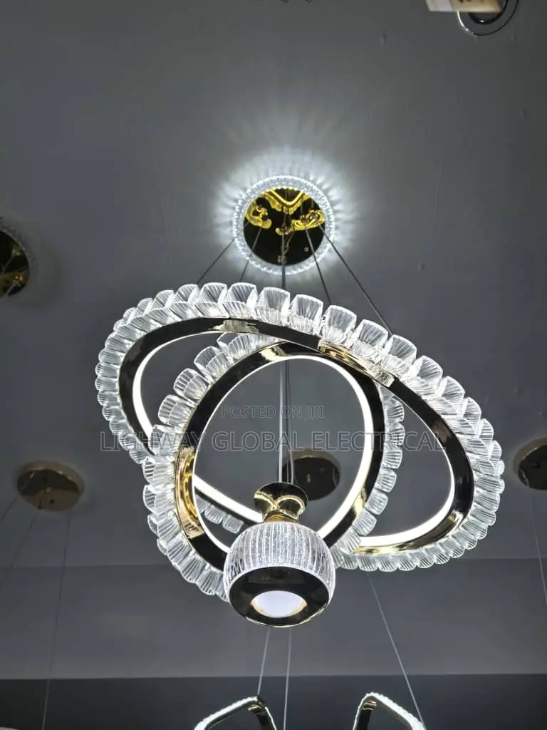 Led Three Color Chandelier
