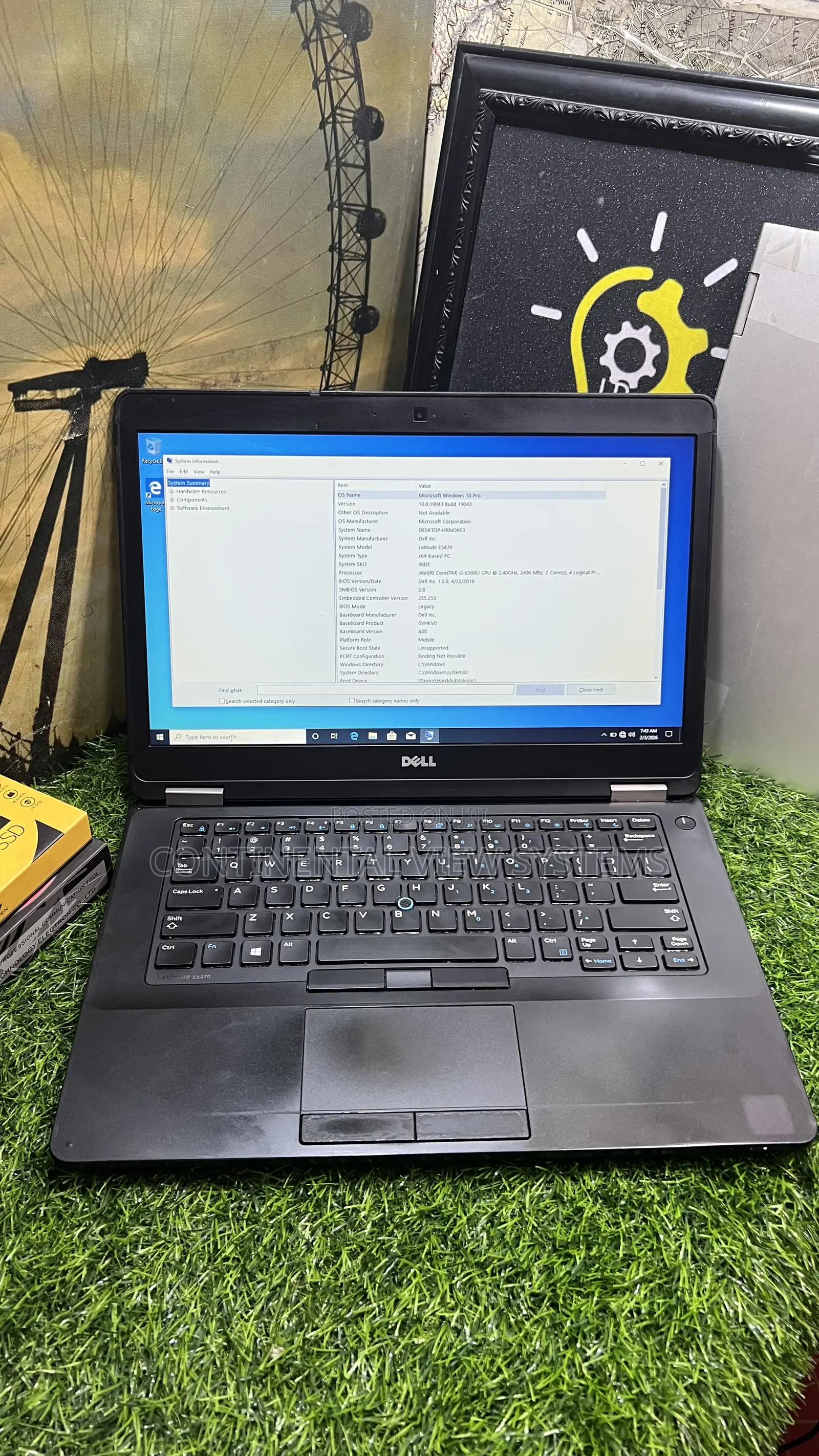 Laptop Dell Latitude 14 E5470 8GB Intel Core I5 SSD 256GB