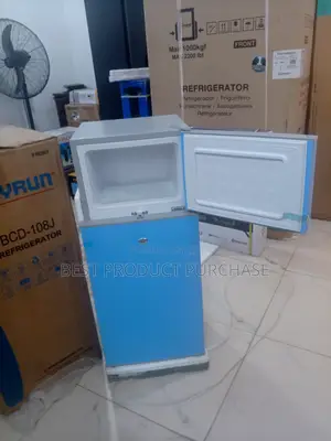 108l Skyrun Double Door Refrigerator - 1 Year Warranty