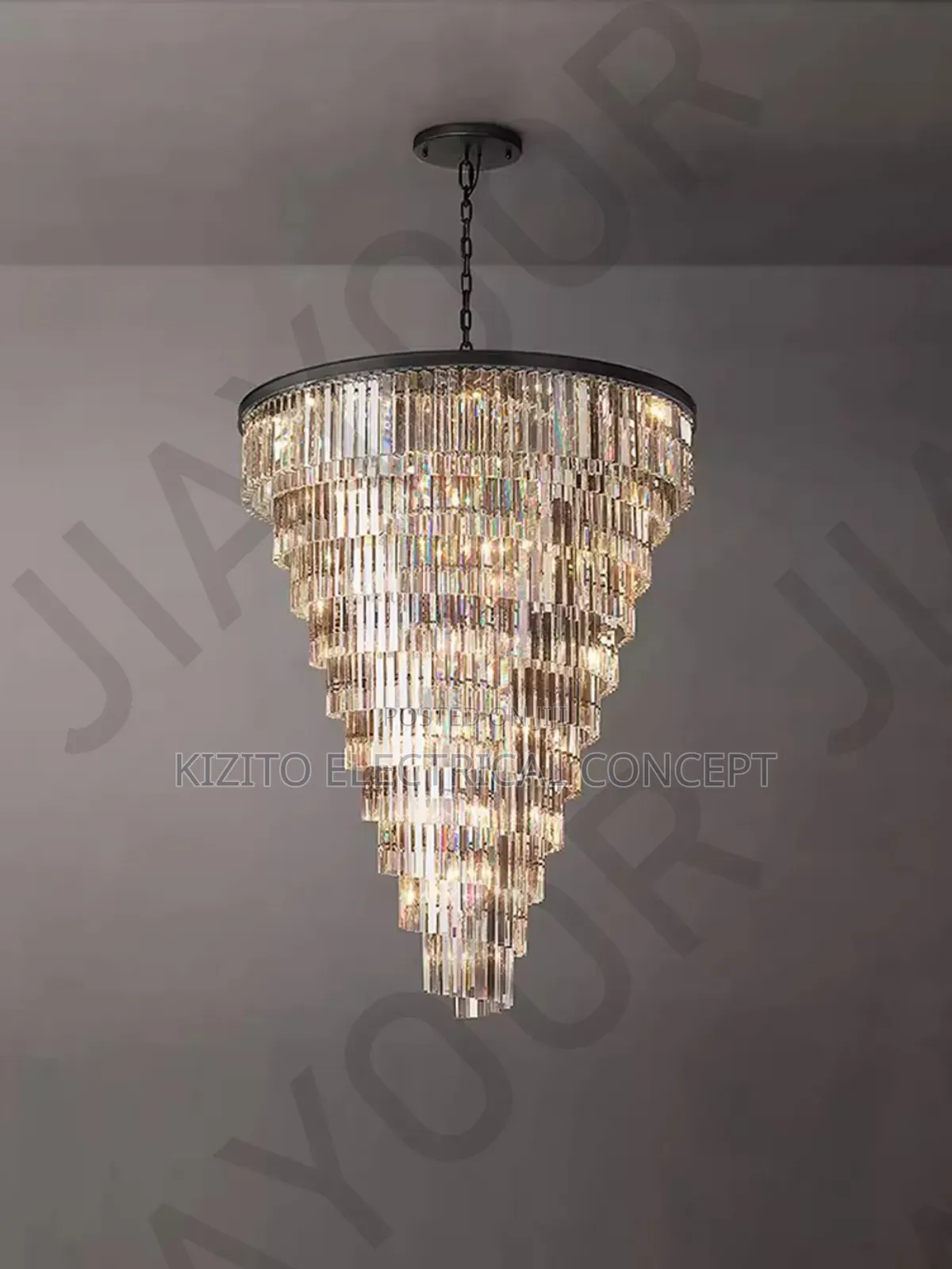 Luxury Crystal Chandelier Glass