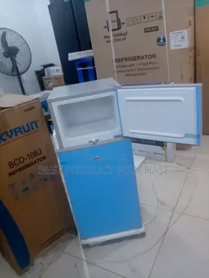 Skyrun Small Double Door Fridge (108 Liters Capacity)
