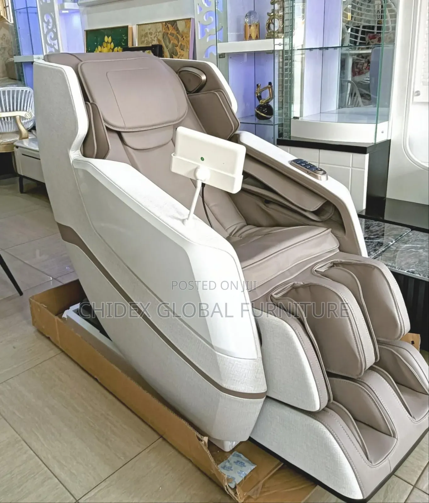 Executive Recliner Massaging Chair Leather