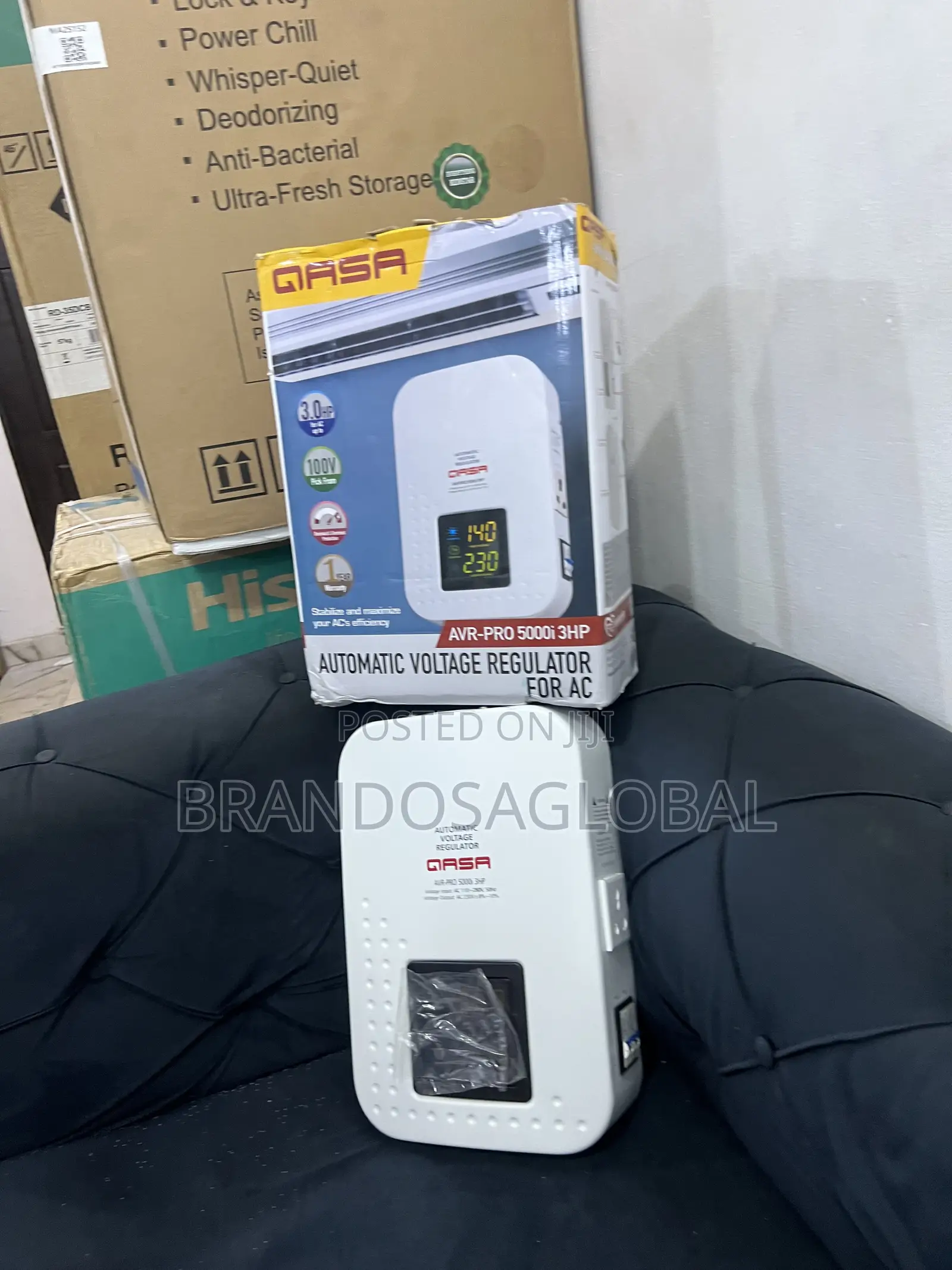 Qasa 5000w Wall Mounted Stabilizer for Voltage Regulation