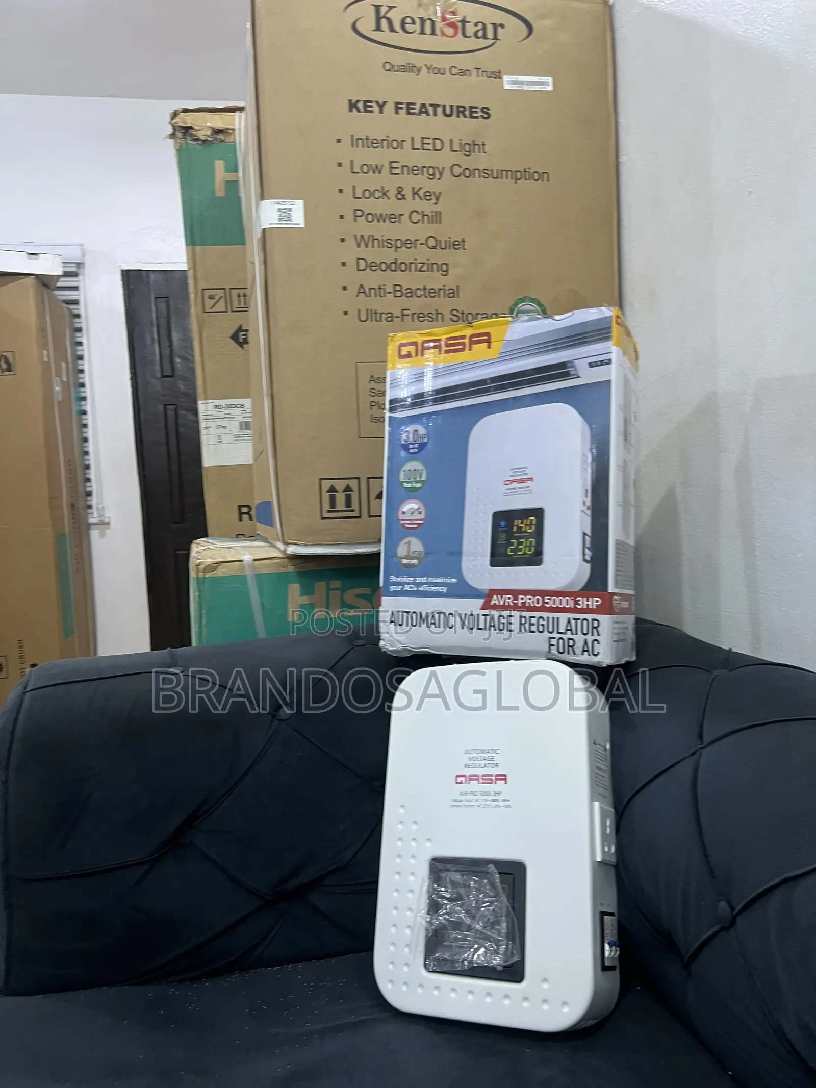 Qasa 5000w Voltage Stabilizer Supporting Equipment Longevity