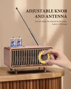 Retro Bluetooth Speaker With Fm Radio