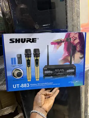Shure Pro Wireless Microphone With Rechargeable Battery Shure Ut-883