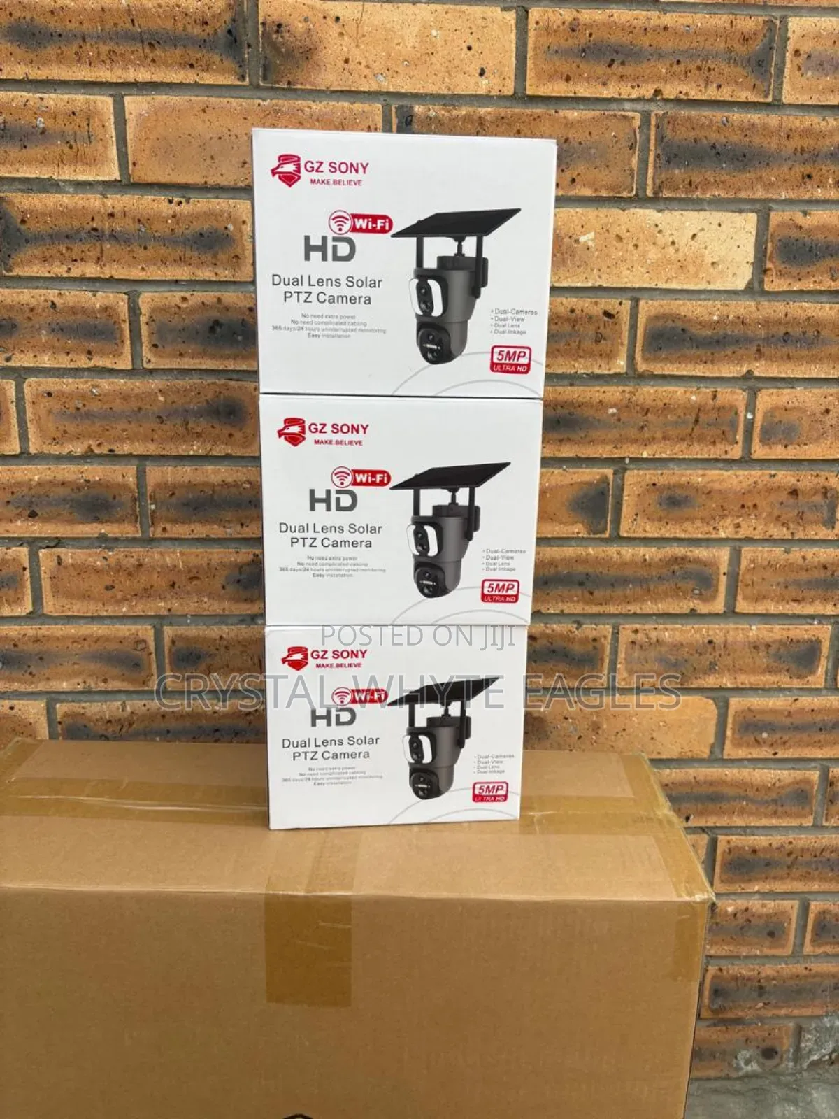 Wifi Dual Lens Solar PTZ Camera