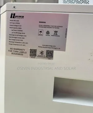 10kwh 51.2v Hyper Lithium Battery