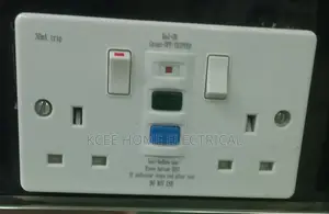 RCD Surge Protection Socket With Test Reset | Anti-Electric Shock