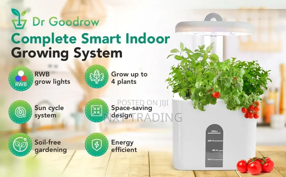 Dr. Goodrow Smart Hydroponics Growing System
