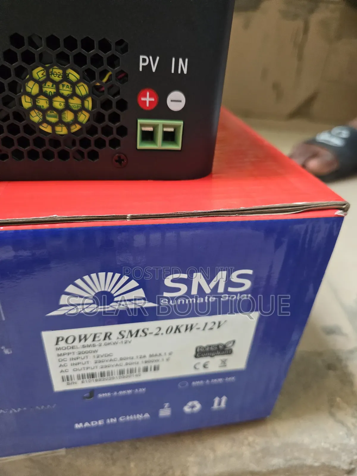 2kw SMS 12v Hybrid Inverter With Inbuilt MPPT Controller